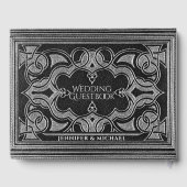 Romantique Silver Antique Look Livre d'or (Verso)