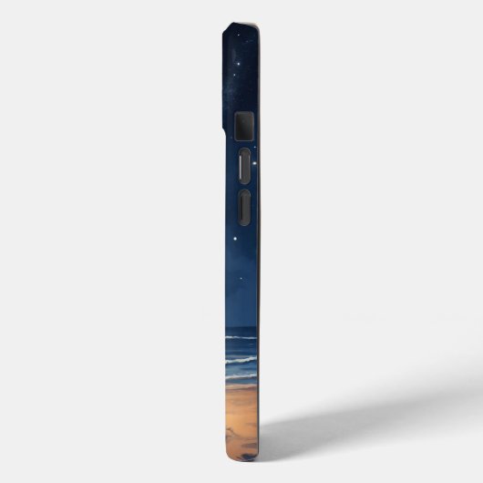 Romantique Starry Night Couple iPhone 15 Coque (Verso / Gauche)