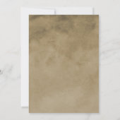Romantique Swan Couples Douche Invitation (Dos)