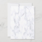 Romantique Tropical Bachelor invitation (Dos)