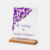 Romantique, Vintage, violet antique (Angle)