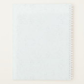 romantique violet bleu fleurs verdure mariage (Dos)