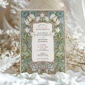 Romantique William Morris Faire-part de mariage