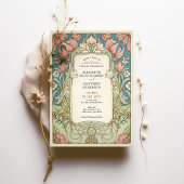 Romantique William Morris Faire-part de mariage