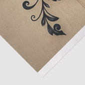 Romantisch Abstract gotisch weefselpapier Tissuepapier (Detail)