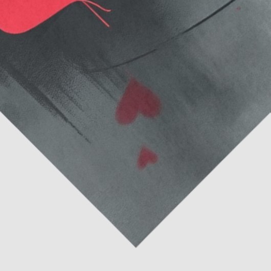 Romantisch Abstract gotisch weefselpapier Tissuepapier (Detail)