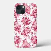 Romantisch Antiek Roos-Roze op Wit