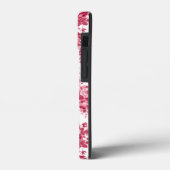 Romantisch Antiek  Roos-Roze op Wit Case-Mate iPhone Case (Achterkant / Links)