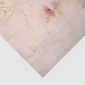 Romantisch Antiek Roze en Goud Design Series 15 Tissuepapier (Detail)