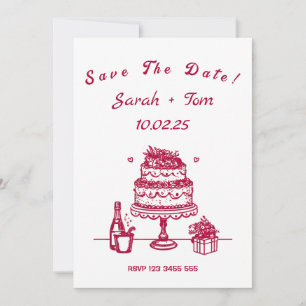 Romantisch Bewaar De Datum Voor Bruiloften En Verj Save The Date