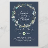 Romantisch Bloemig Bewaar de Datum Veel Kleur Them (Voorkant)