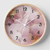 Romantisch Blush Roze Goud Bloemen (Voorkant)