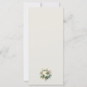Romantisch Boheems huwelijksprogramma van Enchante (Achterkant)