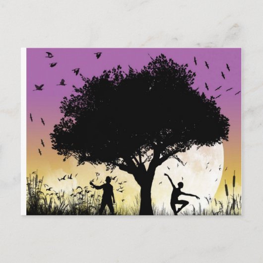 Romantisch Briefkaart (Voorkant)