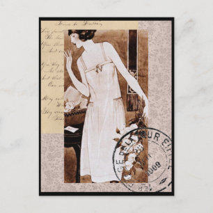 Romantisch Briefkaart Franse stijl