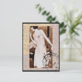 Romantisch  Briefkaart Franse stijl (Staand voorkant)