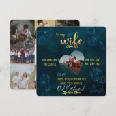 Romantisch cadeau voor haar, cadeau voor vrouw (Voorkant / Achterkant)