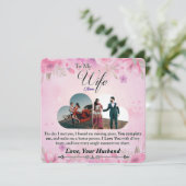 Romantisch cadeau voor haar, cadeau voor vrouw (Staand voorkant)