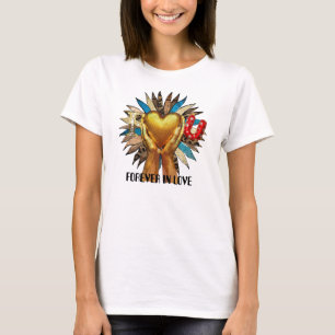 romantisch design t-shirt