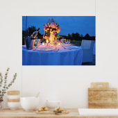 romantisch diner poster (Keuken)