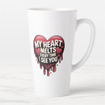 Romantisch Dripping Heart Design