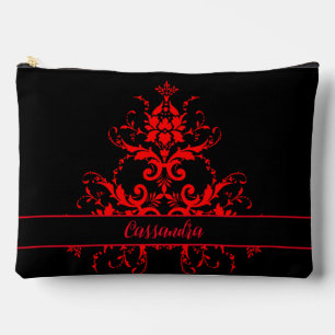 Romantisch, Elegant Vintage Rode Damast Etui