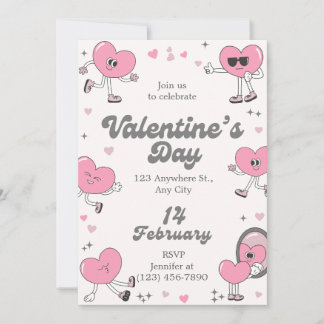 Romantisch elke dag is valentijnskaart aangepast b feestdagenkaart