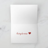 Romantisch en mooie noorderlicht kaart (Binnen)