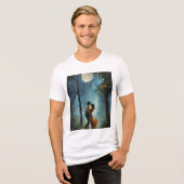 Romantisch Forest Dance T-shirt - Omarm de magie v (Voorkant volledig)
