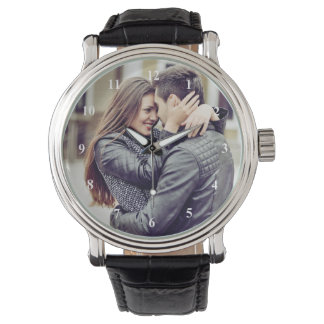Romantisch geschenk | Uw persoonlijke foto met cij Horloge