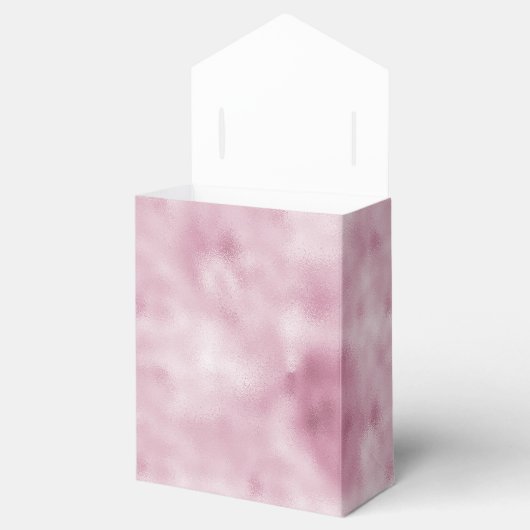 Romantisch Glam Roze Vrijgezellenfeest Bedankdoosjes (Geopend)