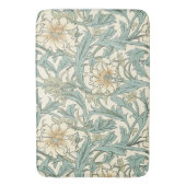 Romantisch handgetekende botanische Wilde bloemen  Badmat (Voorkant Verticaal)