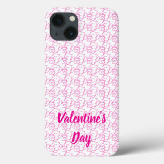 Romantisch Hart Valentijn's Day Design iPhone 13 Hoesje