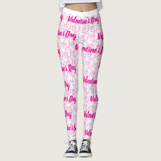 Romantisch Hart Valentijn's Day Design Leggings