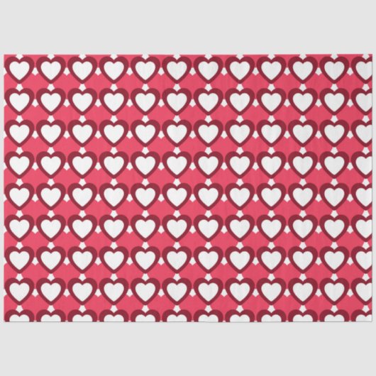 Romantisch hartweefselpapier tissuepapier (Voorkant)