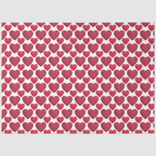 Romantisch hartweefselpapier tissuepapier (Voorkant)
