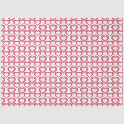 Romantisch hartweefselpapier tissuepapier (Voorkant)