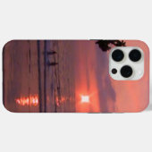 Romantisch Hawaiiaans Sunset Ocean Beach Case-Mate iPhone Case (Achterkant (horizontaal))