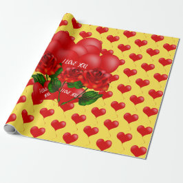 Romantisch inpakpapier