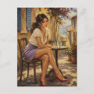 Romantisch Italiaans Briefkaart