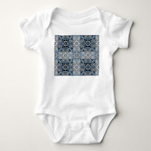 Romantisch Kant: Heldere Abstracte Print. Romper