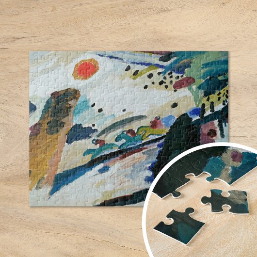 Romantisch landschap | Kandinsky Legpuzzel