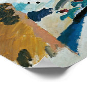 Romantisch landschap | Kandinsky Poster (Hoek)