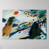 Romantisch landschap | Kandinsky Poster (Voorkant)