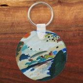 Romantisch landschap van Wassily Kandinsky Sleutelhanger (Achterkant)