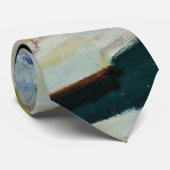 Romantisch landschap van Wassily Kandinsky Stropdas (Opgerold)