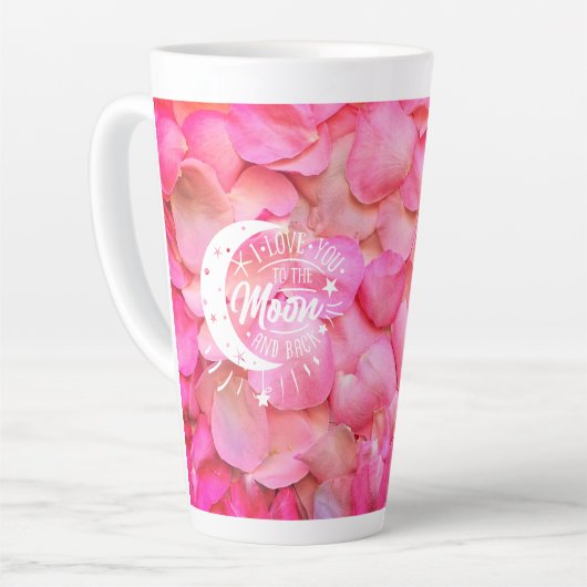 Romantisch Latte Mok (Linkerhoek)