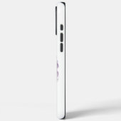 Romantisch lavendel wit paard Case-Mate iPhone case (Achterkant / Links)