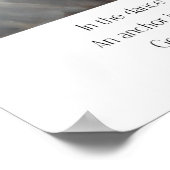 Romantisch Liefdesgedicht Valentijn Kunst Poster (Hoek)