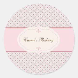 Romantisch Lijst Bakery Label